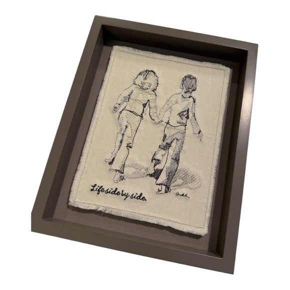 Hallmarks Ken Sheldon Life Side By Side Gray Frame 10X8- NEW - Picture 7 of 10